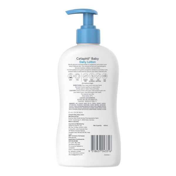 Cetaphil Baby Daily Lotion 400 ml - Image 3