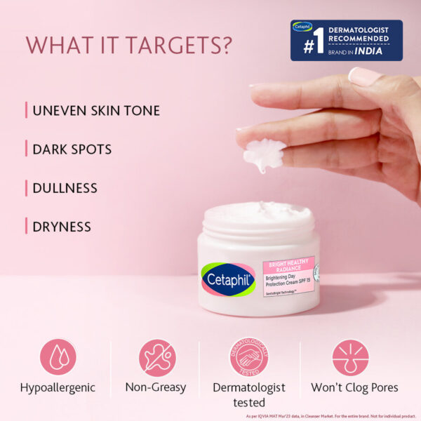Cetaphil Brightening Day Protection Cream With SPF15 - Image 3