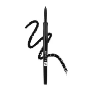 Sugar Cosmetics Twist and Shout - Fadeproof Kajal - 01 Black Velvet