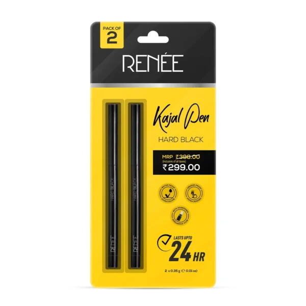 Renee Hard Black Kajal Pen - Image 3