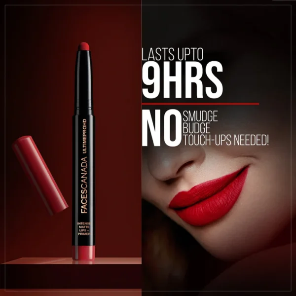 Faces Canada Ultime Pro HD Intense Matte Lips + Primer - Image 2