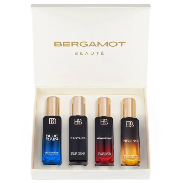 Bergamot - Premium Perfume Gift Set for Men (EDP), 20ml x 4