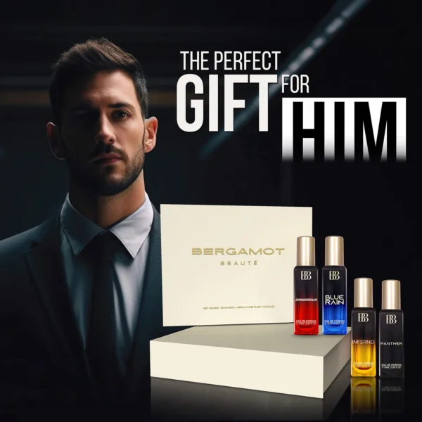 Bergamot - Premium Perfume Gift Set for Men (EDP), 20ml x 4 - Image 2