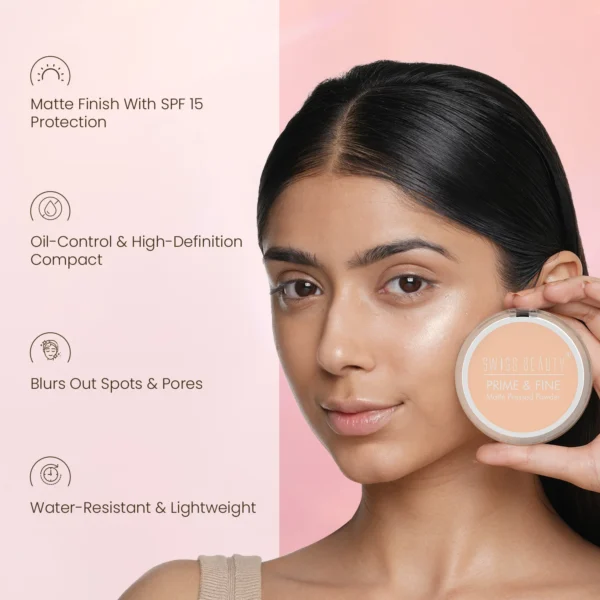 Swiss Beauty - Prime & Fine Compact Powder - Image 4