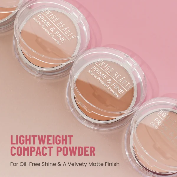 Swiss Beauty - Prime & Fine Compact Powder - Image 3