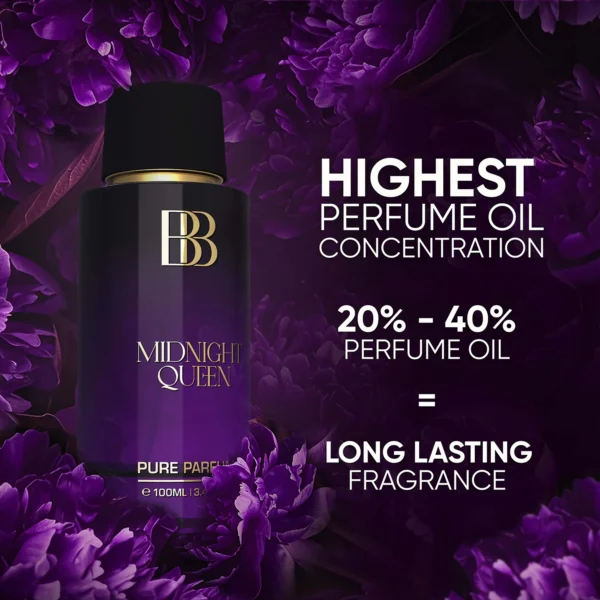 Bergamot – MIDNIGHT QUEEN Pure Perfume for Women - Image 4