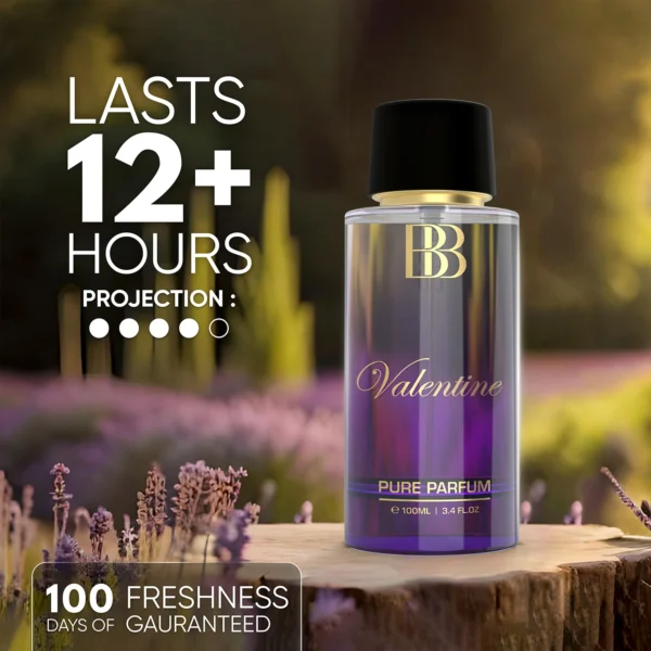 Bergamot – Valentine Pure Perfume for Women - Image 3
