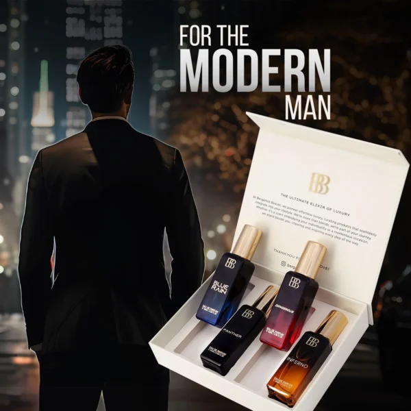 Bergamot - Premium Perfume Gift Set for Men (EDP), 20ml x 4 - Image 4