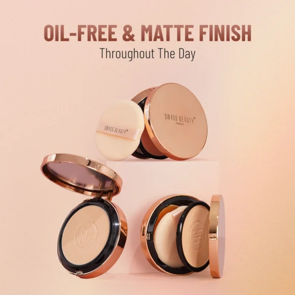 Swiss Beauty - Silky and Smooth Powder with SPF-15 - Image 4