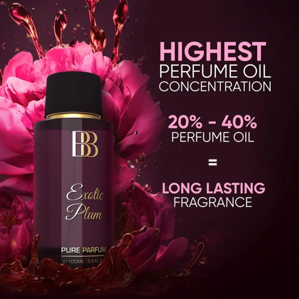 Bergamot – EXOTIC PLUM - Pure Perfume for Women - Image 4