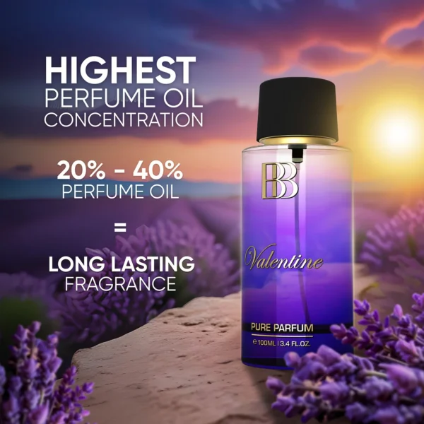 Bergamot – Valentine Pure Perfume for Women - Image 4