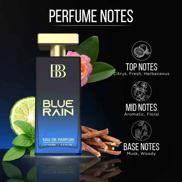 Bergamot – Blue Rain Perfume for Men - Image 3