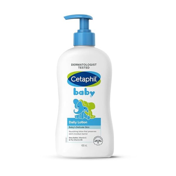 Cetaphil - Baby Daily Lotion With Organic Calendula for Face & Body (400ml)
