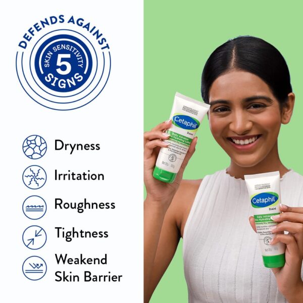 Cetaphil - Daily Advance Ultra Hydrating Lotion for Dry/Sensitive Skin, Long Lasting Moisturizer for Face & Body, Multi, 100 g - Image 3