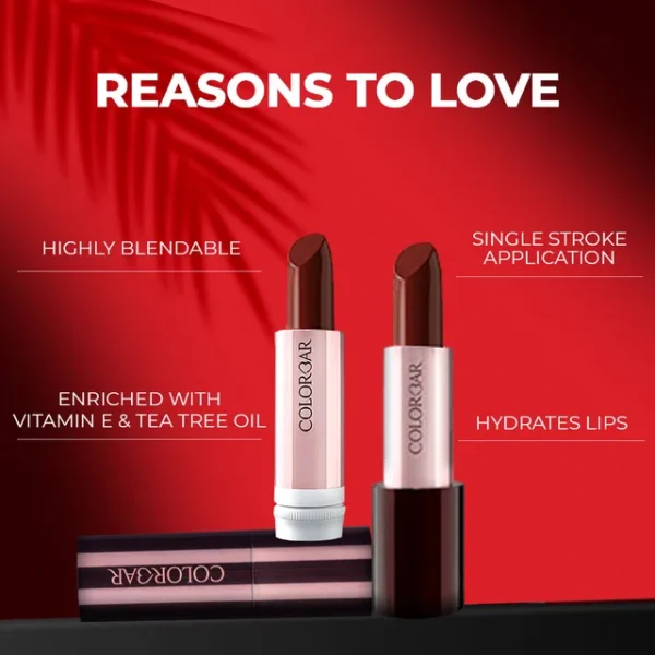 Colorbar - Take Me As I Am Vegan Crème Lipstick - Image 4