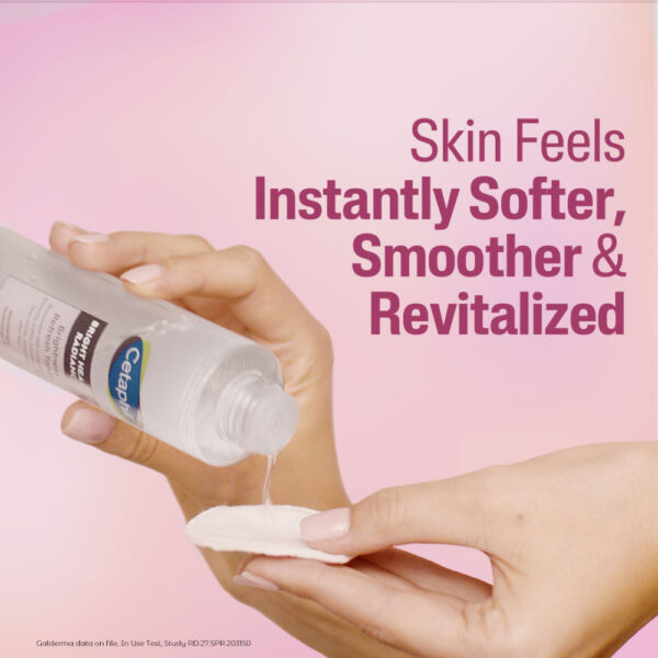Cetaphil - Brightness Refresh Toner Bright Healthy Radiance With Niacinamide Reduces Dark Spots Dermatologist Tested (150ml) - Image 4