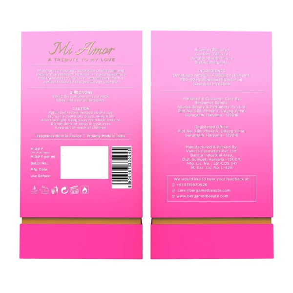 Bergamot – Mi Amor Pure Perfume for Women - Image 7