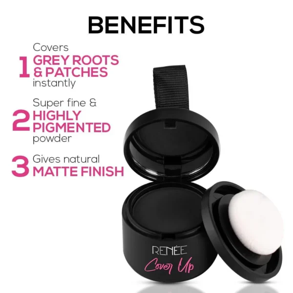 RENEE - Cover Up Hair Powder (Black) - Image 2