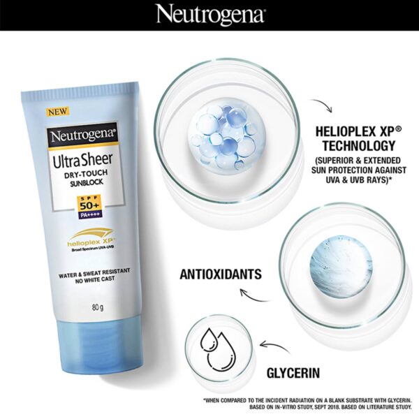Neutrogena - Ultra Sheer Dry Touch Sunscreen SPF 50+ - Image 5