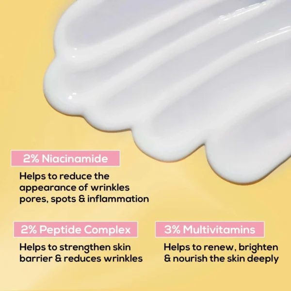 RENEE - Pore Minimizing Sunscreen SPF 70 With 2% Niacinamide, 2% Peptide Complex & 3% Multivitamins - Image 5