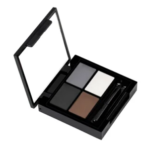 Swiss Beauty - Swiss Beauty Eyebrow Palette With Wax Cream |Travel-Friendly Eyebrow Palette With Blendable Colors For Face Makeup