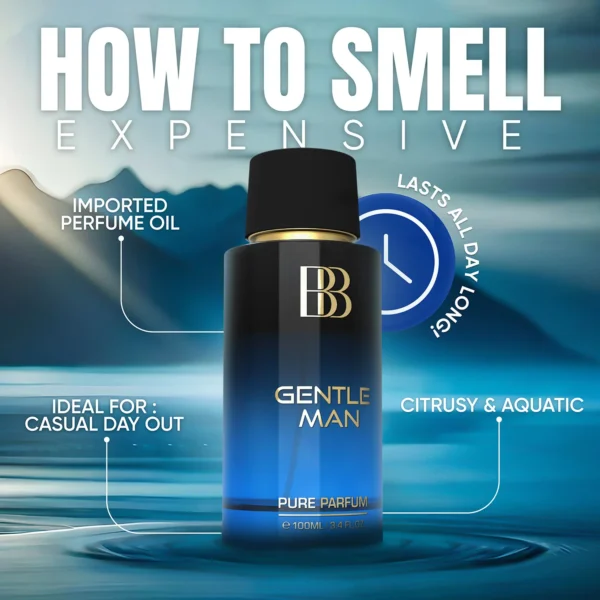 Bergamot – GENTLE MAN Pure Perfume For Men - Image 5