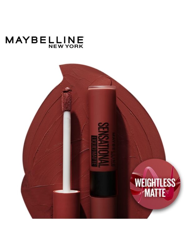 Maybelline - Sensational Liquid Matte - Matte Finish, Non-Sticky and Non-Drying - Image 2