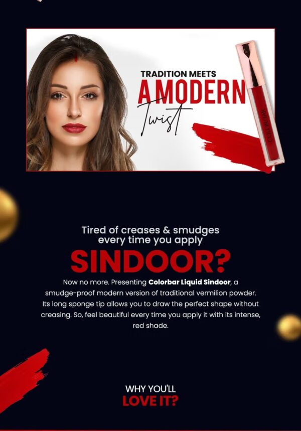 Colorbar - Sindoor (3.8ml) - Image 3