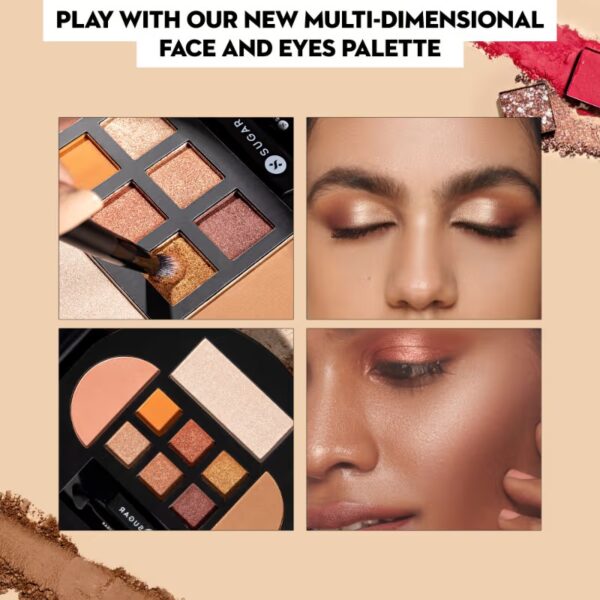Sugar - Contour De Force Eyes And Face Palette - Image 5