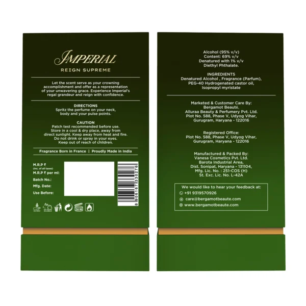 Bergamot - IMPERIAL Pure Perfume for Men - Image 8