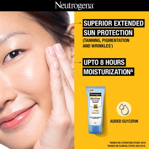 Neutrogena - Ultra Sheer Dry Touch Sunscreen SPF 50+ - Image 4