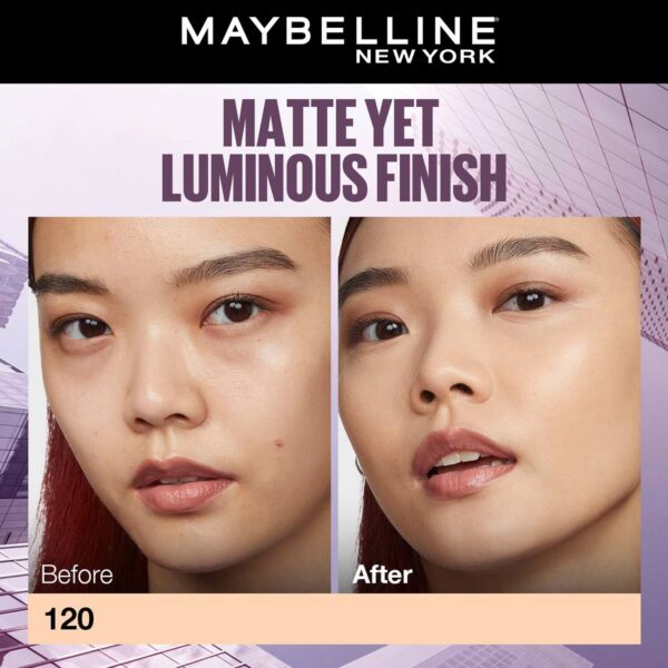 Maybelline New York Super Stay Lumi-Matte Lightweight Liquid Foundation - Image 3