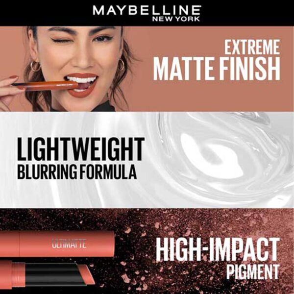 Maybelline New York Color Sensational Ultimatte Lipstick - Image 2