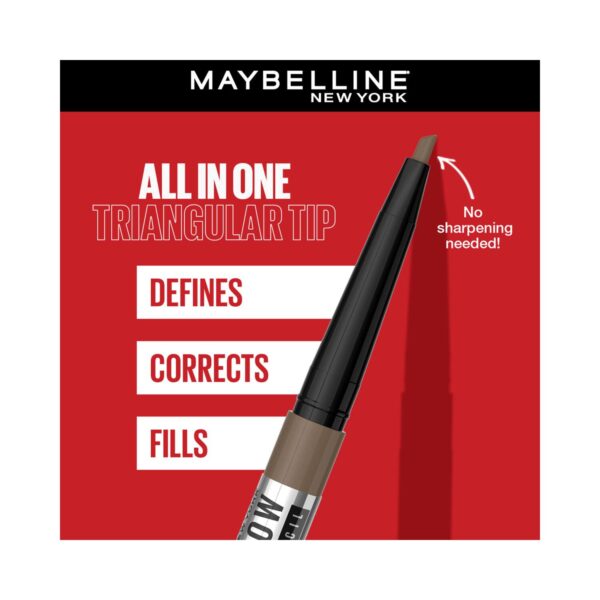 Maybelline - New York Tattoo Brow 36H Pigment Waterproof Brow Pencil - Natural Brown - Image 5