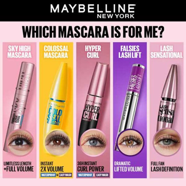Maybelline - New York Falsies Lift Mascara - Very Black - Image 6