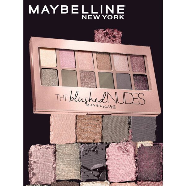 Maybelline - New York The Nudes Eyeshadow Palette - Blush - Image 3