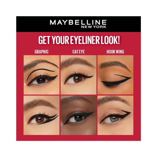 Maybelline - New York Tattoo 48H Dip In Liquid Eye Liner - Black - Image 6